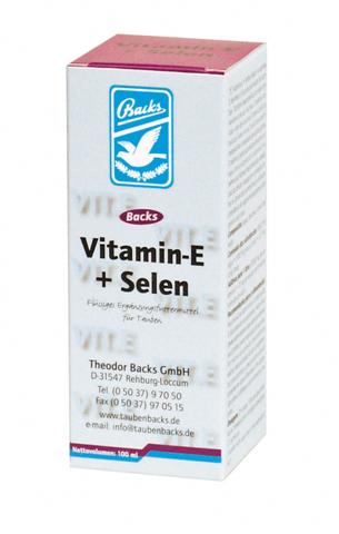 Backs Vitamin E + Selen 100ml 