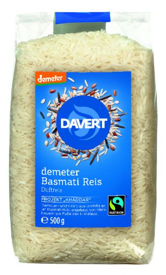 Davert Basmati Reis weiß bio 500g 