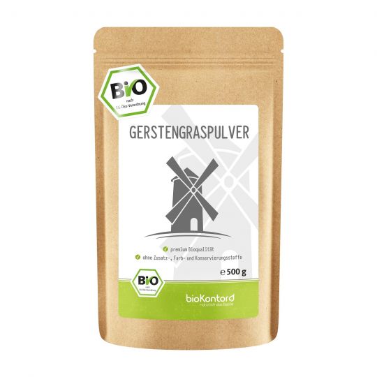 bioKontor Gerstengraspulver 500 g 