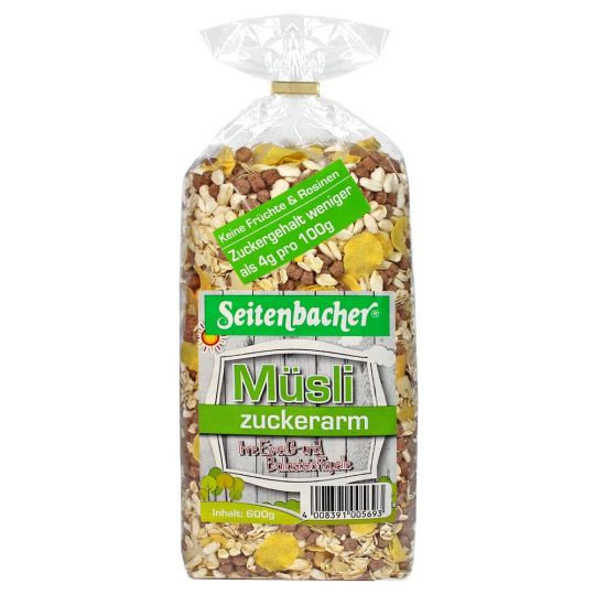 Seitenbacher Müsli Zuckerarm 600g 