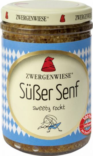 Zwergenwiese Süsser Senf, bayerisch bio 160ml 