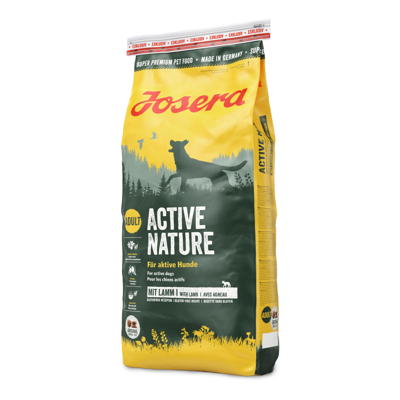 Josera Active Nature 15kg | Futtermittel Online Shop Mühle Gladen