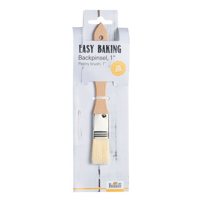 Holzpinsel Easy Baking 2,5 cm/1"Holz mit Naturborsten | Futtermittel Online  Shop Mühle Gladen